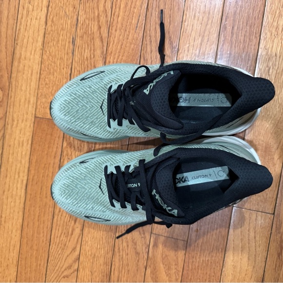 Hoka Mint and Black Athletic Shoes - Picture 6 of 11